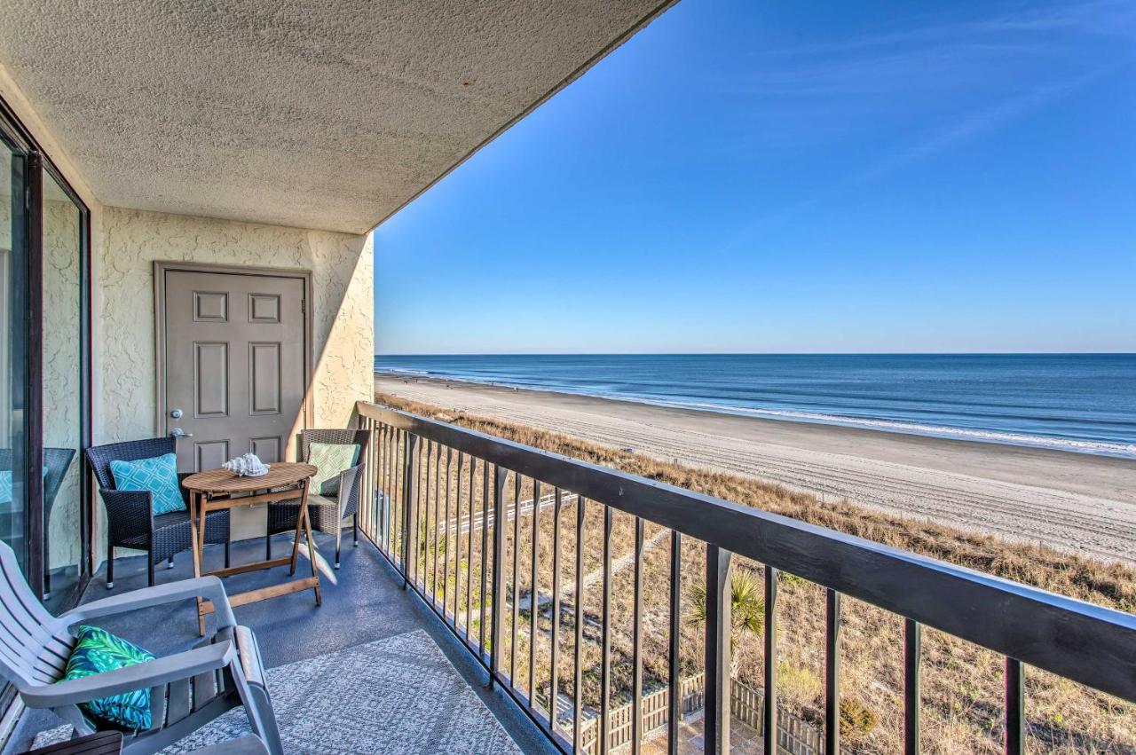 Luxury Myrtle Beach Condo Oceanfront With Hot Tub! ภายนอก รูปภาพ