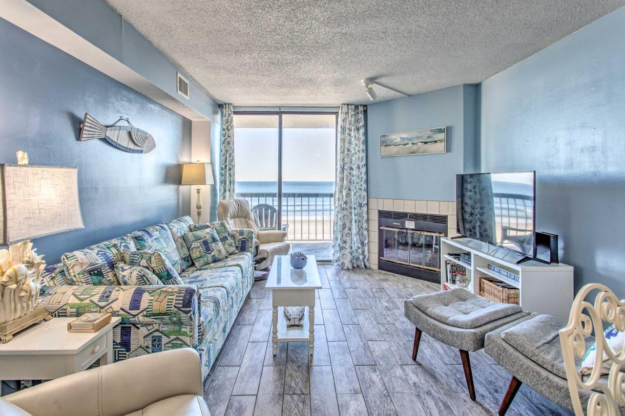 Luxury Myrtle Beach Condo Oceanfront With Hot Tub! ภายนอก รูปภาพ