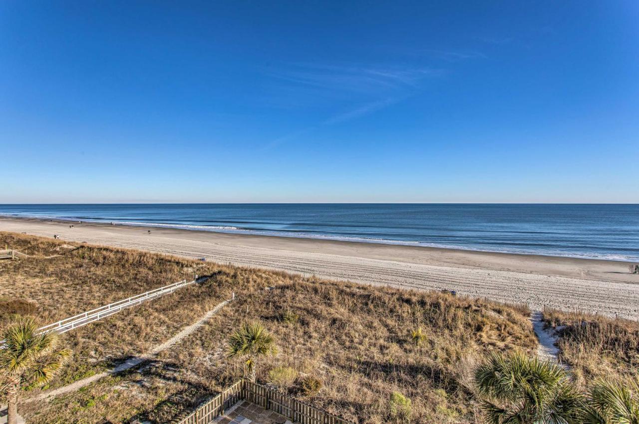 Luxury Myrtle Beach Condo Oceanfront With Hot Tub! ภายนอก รูปภาพ